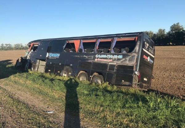 Междугородный автобус со студентами попал в ДТП на Кубани